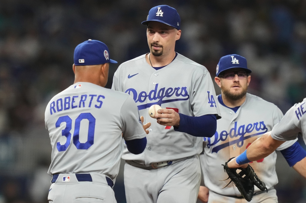 MLB(影)/道奇傷兵惡夢再起?賽揚左投對紅人先發只投一局就退場