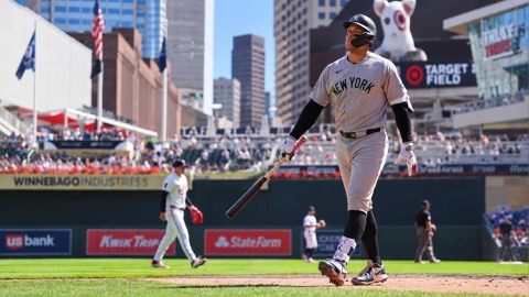 MLB(影)/洋基最擔心的事發生了!法官賈吉傷癒9天右腿再出狀況緊急退場