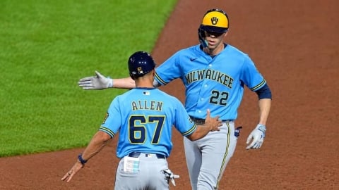 MLB(影)/香檳才喝完隔天照贏!釀酒人95勝傲視大聯盟 隊史紀錄近在眼前