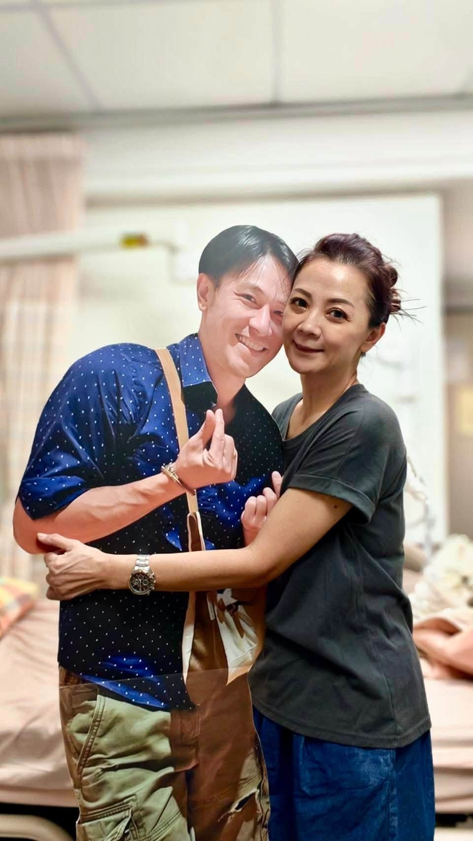 高欣欣和傅子純看板溫馨合照，感性喊「想念你了」（圖／高欣欣臉書）