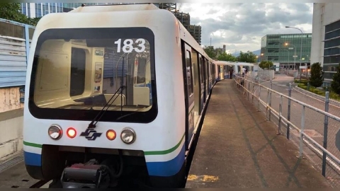 北捷文湖線列車異常 通勤恐多等15至25分
