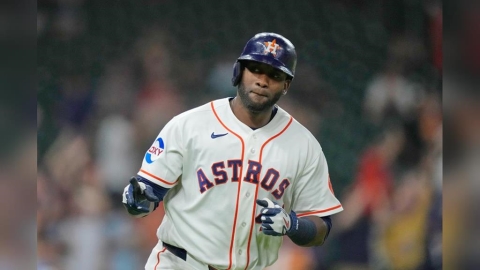 MLB(影)/美聯MVP競爭白熱化!太空人艾瓦瑞茲敲出第40轟緊追光芒卡米內羅