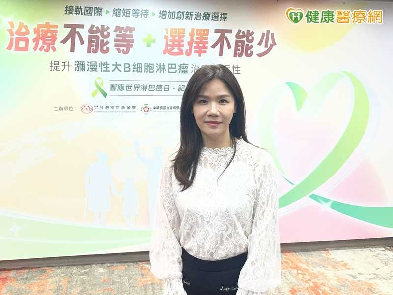 頸部腫瘤10公分！45歲女罹侵襲性淋巴癌　醫解析第一線治療進展