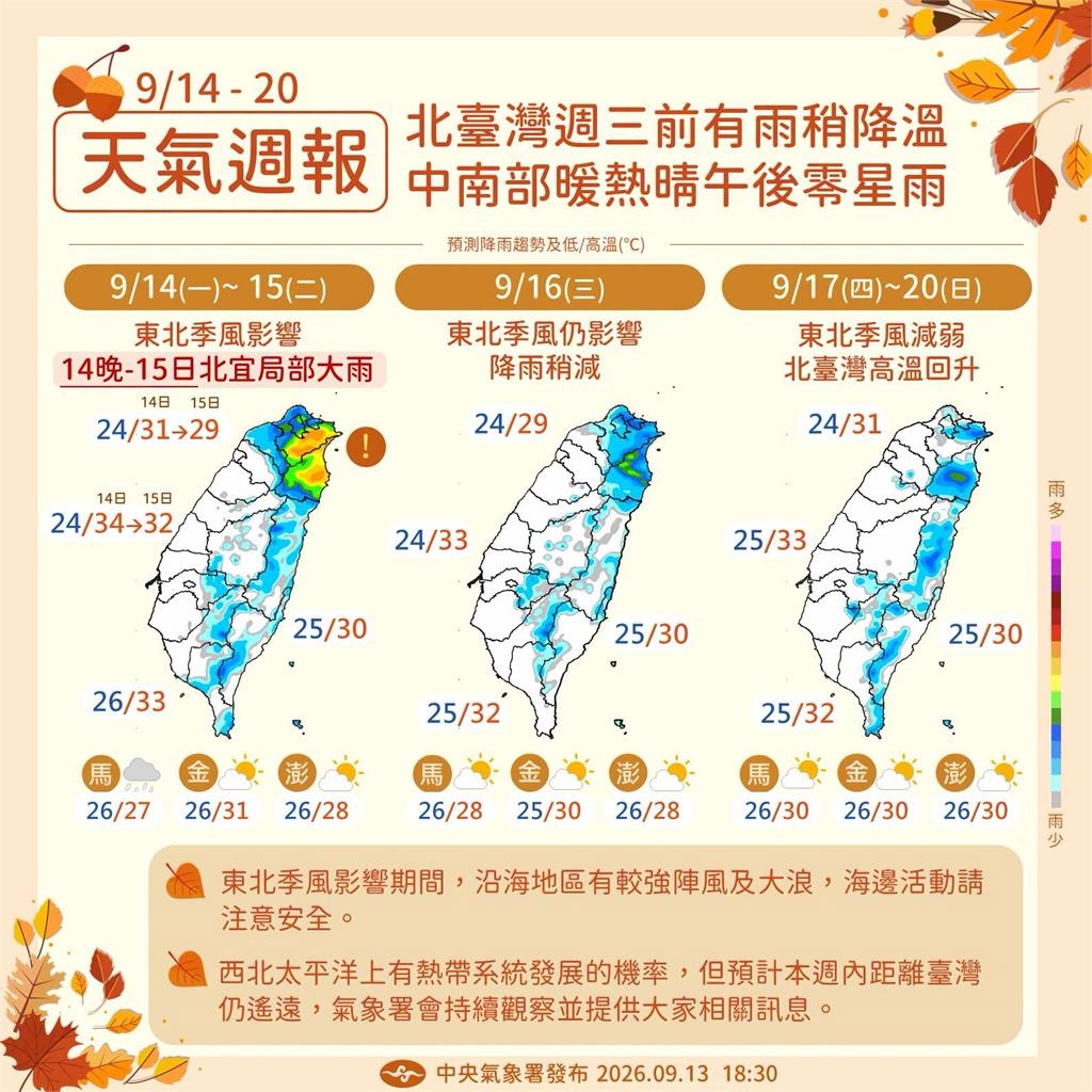 杜鵑颱風增強中「逼近日本」!專家預測路徑「東北大迴轉」週末恐有雨