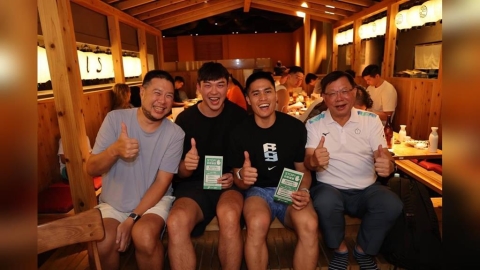 亞運/心疼曾祥鈞、馬建豪傷勢!奧會主席蔡家福自掏腰包送上萬元大紅包