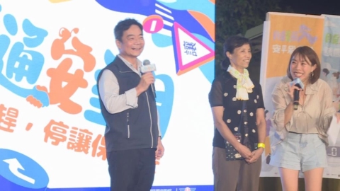 交通安全月虎尾快閃! 邀沈文程演唱、宣導停讓文化