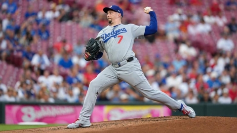 MLB(影)/道奇隊57億台幣「蝸牛」傷勢好轉!羅伯茲透露:例行賽還會再投
