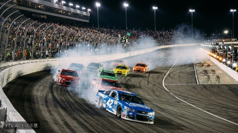 NASCAR布里斯托站延長賽逆轉 Sheldon Creed奪冠積分登頂