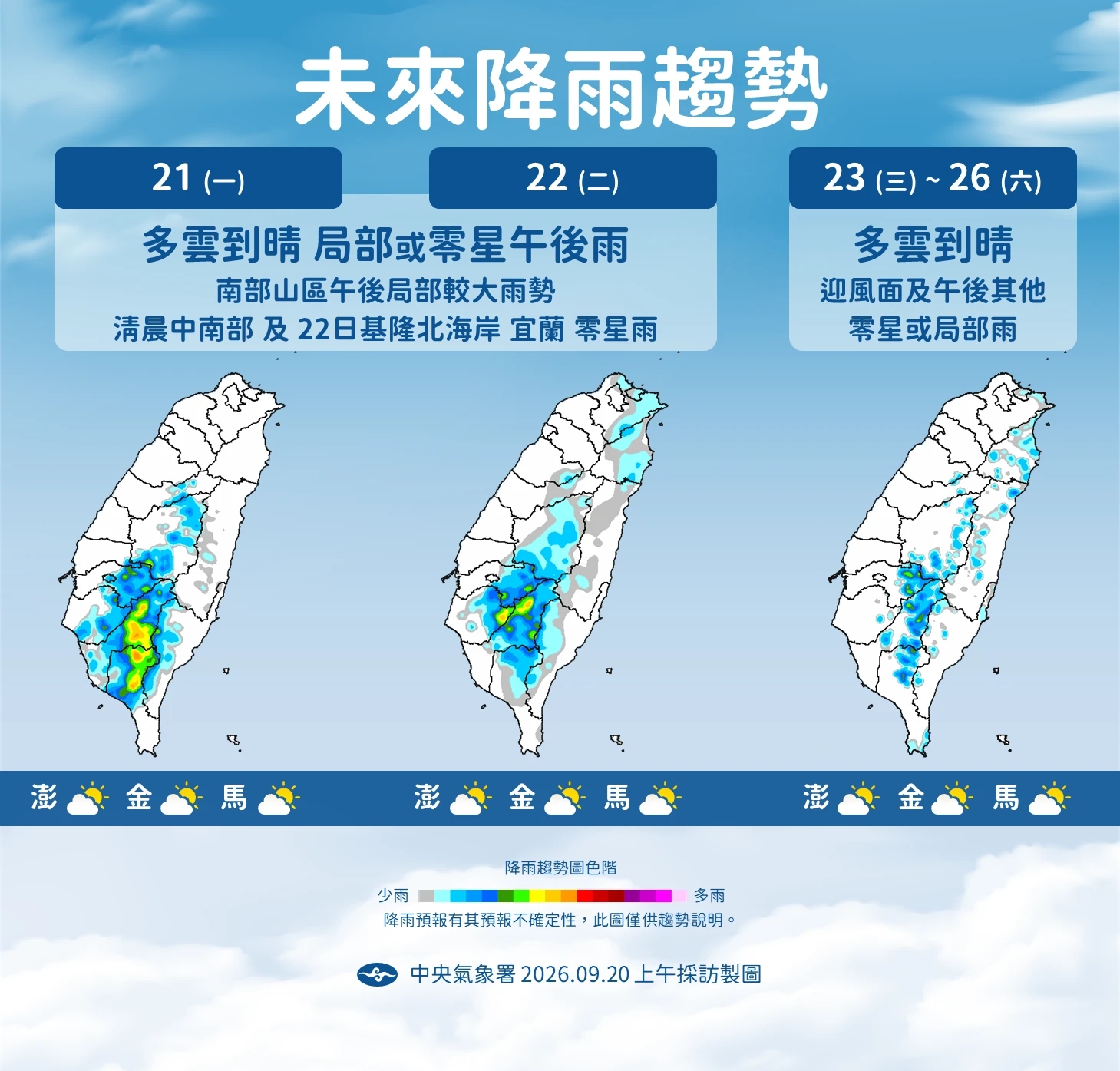 氣象署提供