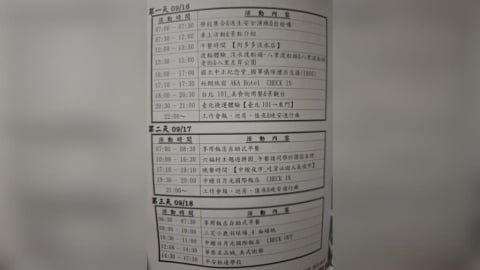 搭捷運、打羽球也是行程? 嘉義某國中畢旅規劃掀議