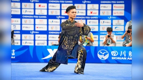 亞運/武術項目孫家閎太極拳暫居第2!下午出戰太極劍拚站上頒獎台
