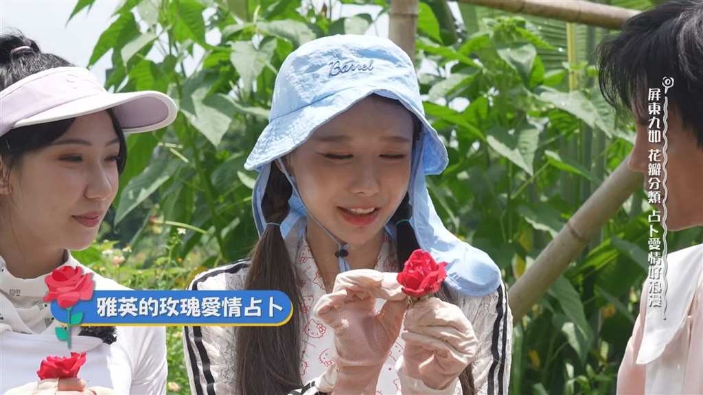 李雅英剝花瓣占卜愛情，結局笑翻眾人