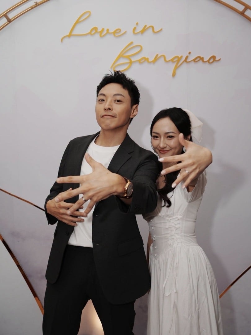 王上豪與圈外女友登記結婚，正式升格人夫。/ 圖片翻攝王上豪FB