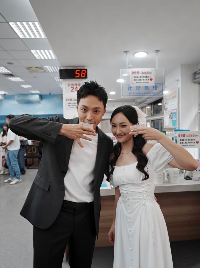 王上豪甜蜜曬出與老婆合照。/ 圖片翻攝王上豪FB