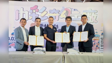 讓虎尾毛巾被看見!劉建國牽線跨界拓通路 周遊驚喜現身力挺