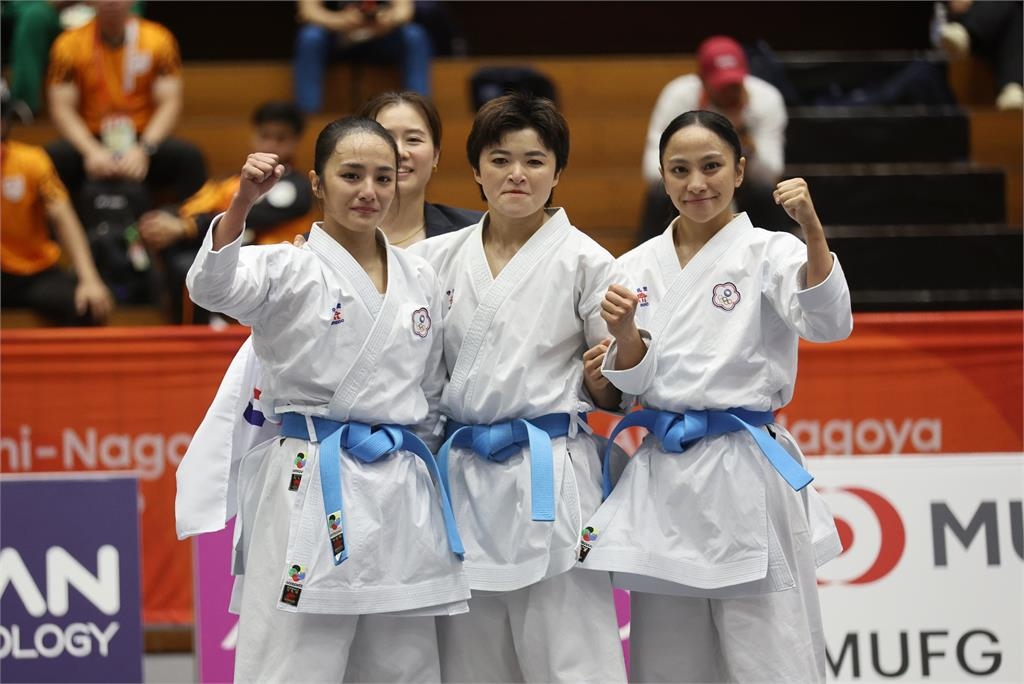 亞運/台灣空手道女子團體形銅牌戰5比0完封尼泊爾!奪本屆第3面銅牌