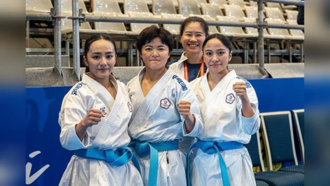 亞運/台灣空手道女子團體形銅牌戰5比0完封尼泊爾!奪本屆第3面銅牌