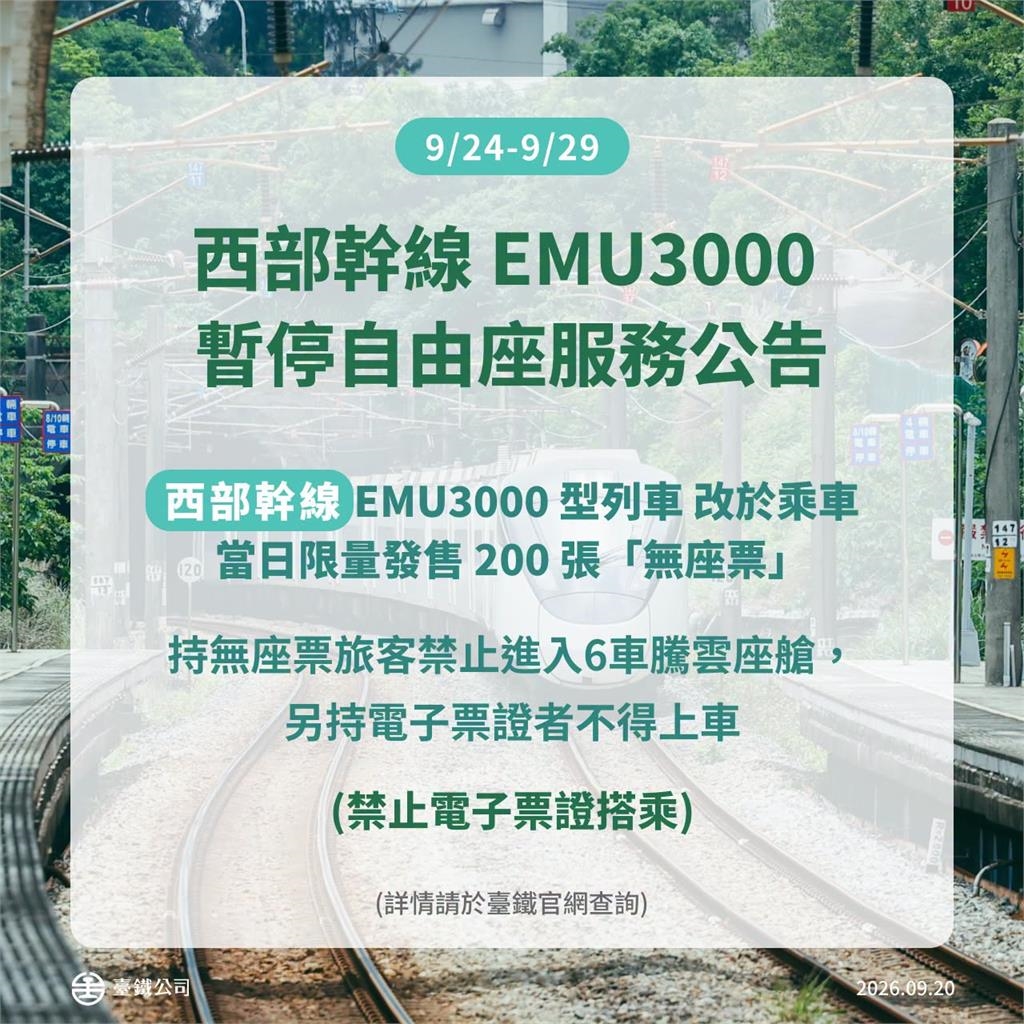 台鐵重大新制上路!中秋連假「924統一實施」 補票免翻錢包「9大行動支付」都能刷