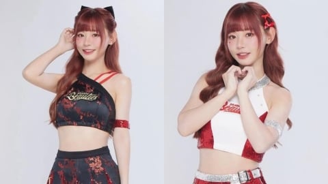 泳渡日月潭竟一路狂嗑洋芋片!啦啦隊女神蒙面「吃不停」竟喊最後悔