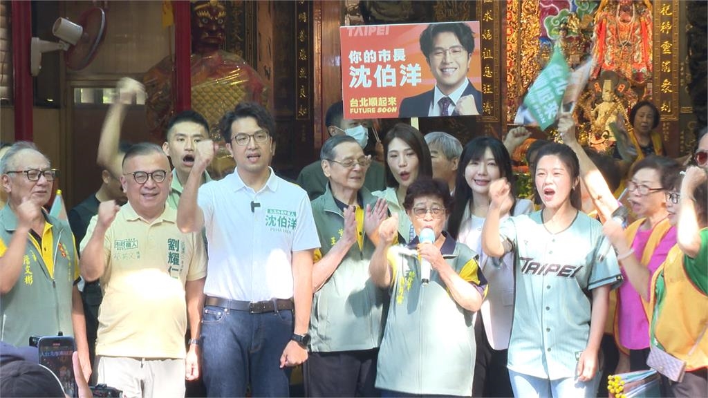 沈伯洋憶建中每週吃金峰滷肉飯　老闆娘就在現場力挺