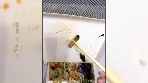這不是蔥...吃便當夾出「菸頭」 店家消極回覆民眾氣炸