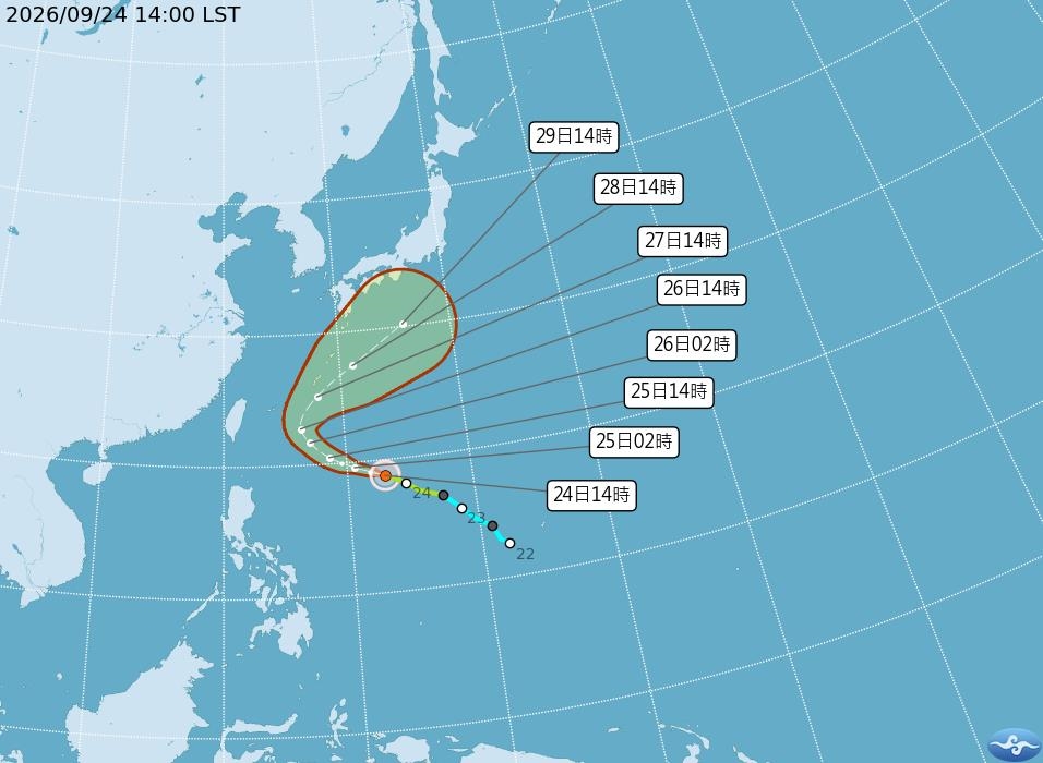 舒力基路徑「關鍵2天」撞中秋!專家揭「最佳賞月時間」:看太平洋高壓臉色