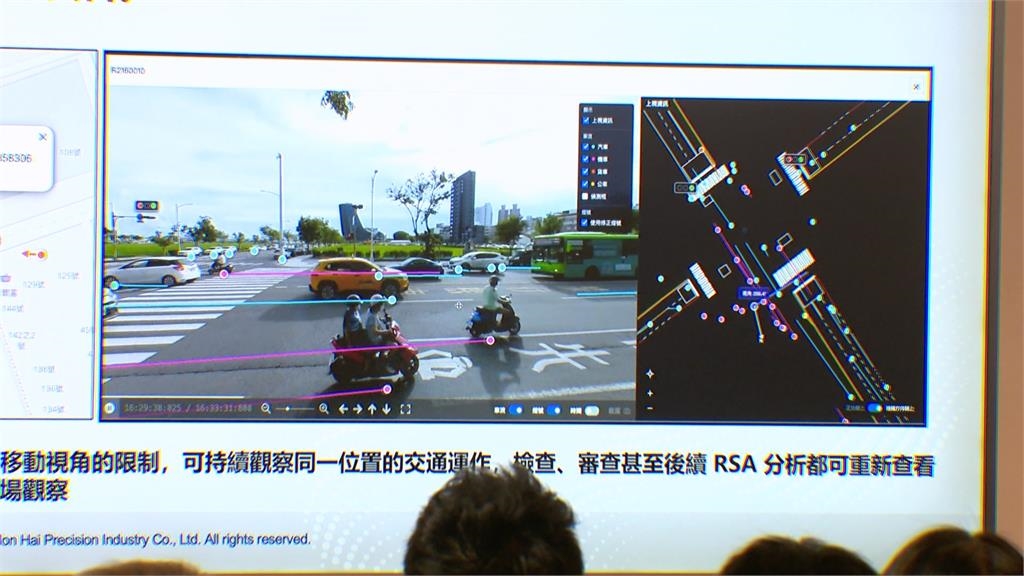 高雄拚降低事故率! 攜手鴻海AI辨識40處路口風險