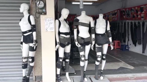 台南護具變身搖滾服 日本遊客驚呆:捕捉到好多西川貴教