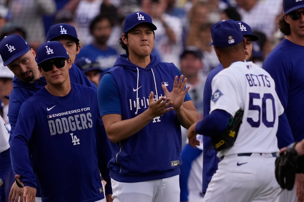 MLB(影)/大谷翔平傷癒復出!專家建議道奇季後賽開路先鋒換人減輕壓力