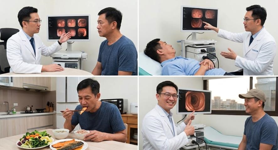 大腸「狂冒20顆↑息肉」險惡化成癌!醫教「改吃1物」腸鏡結果驚人