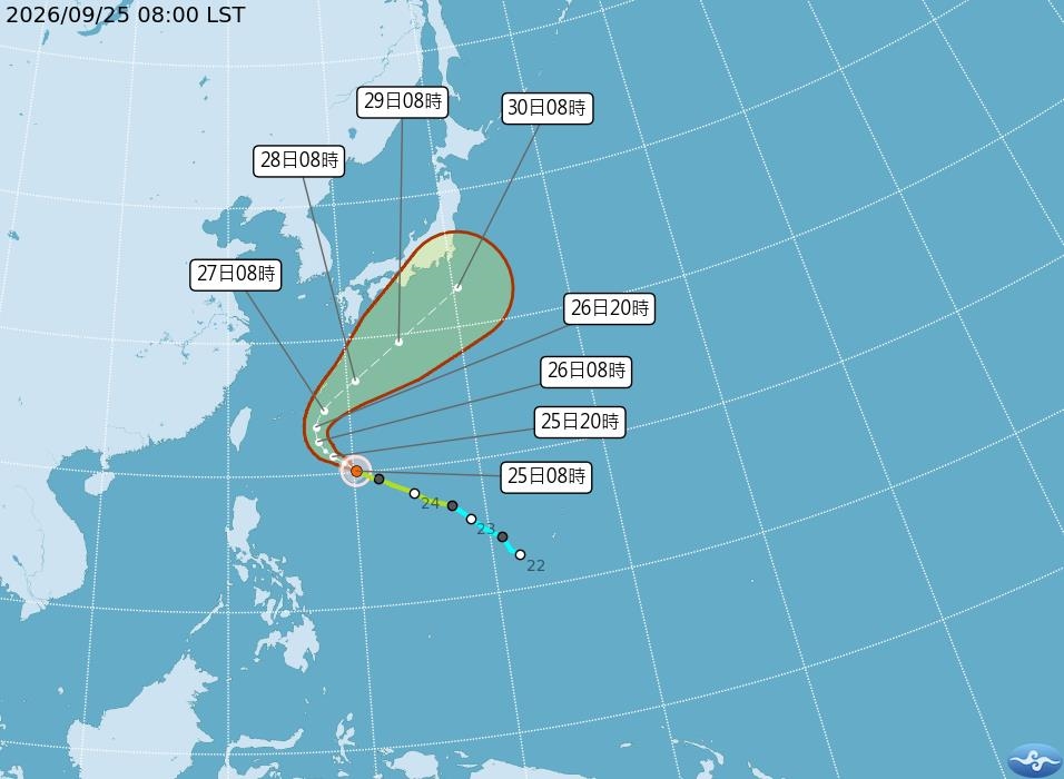 快新聞/舒力基颱風最新路徑曝!「這地區」高溫飆34度 專家示警「更兇的秋老虎」