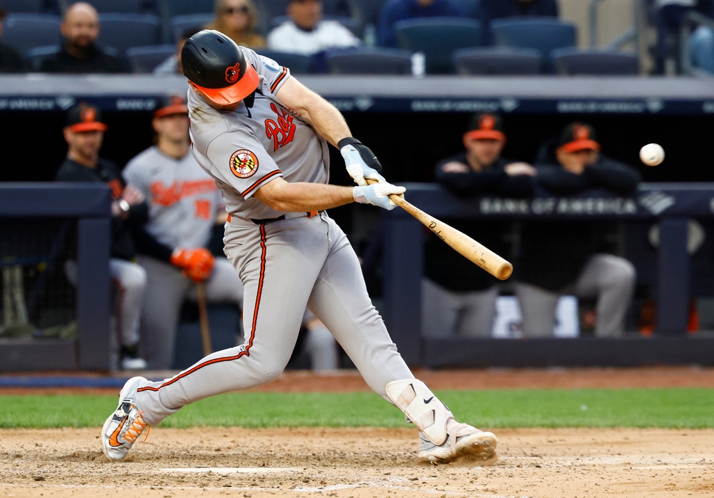 MLB(影)／阿隆索雙響砲炸洋基！471英尺怪力轟　43轟、113打點雙冠王在望