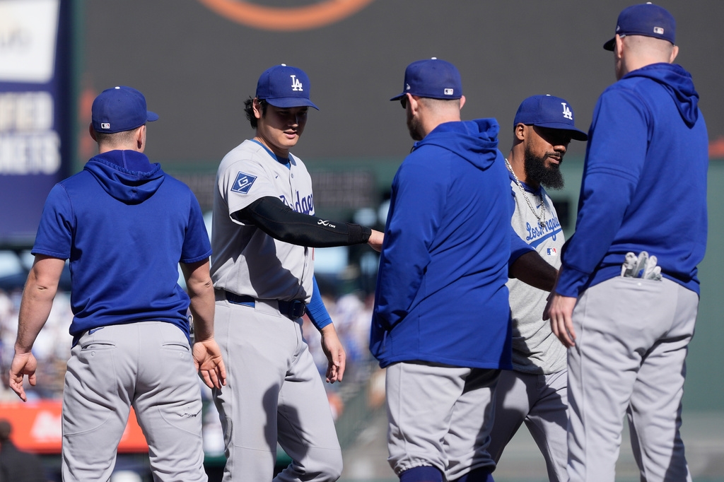 MLB(影)／大谷翔平敲安、貝茲全壘打！宇宙道奇單季百勝明天還有機會