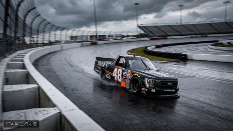 NASCAR堪薩斯站遇雨暫停　Honeycutt強勢奪冠登積分榜首