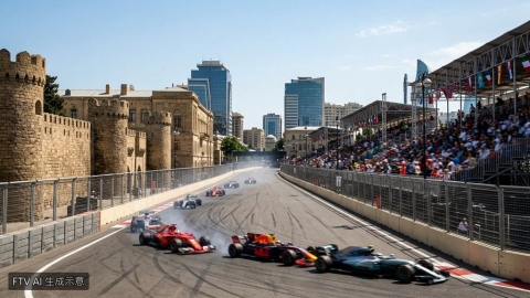 F1亞塞拜然站Russell驚險奪冠 領先0.196秒擋下Verstappen