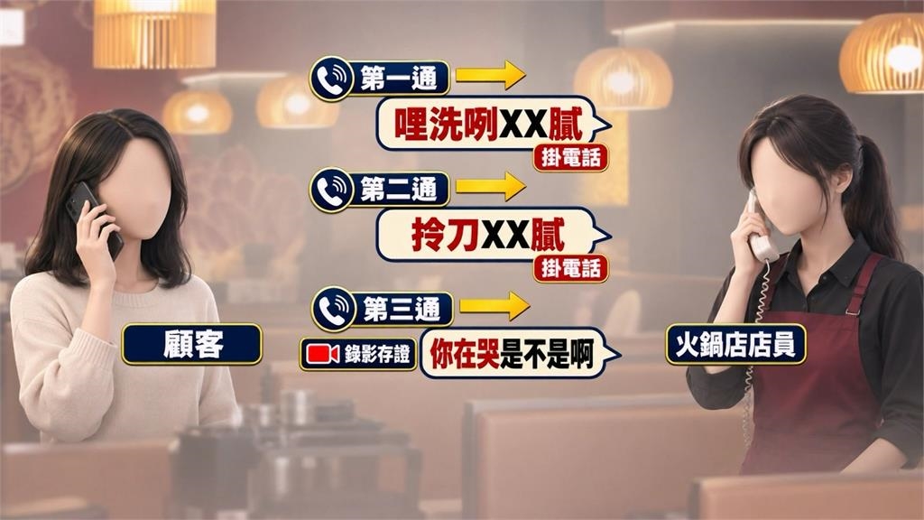 傻眼!顧客訂位遭店員辱罵、掛電話 高雄火鍋店道歉曝原因