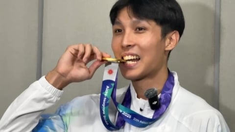 傅兆玄亞運跳高首金破紀錄 國光獎金450萬獻給家人