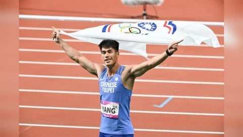 亞運快訊/楊俊瀚領軍台灣隊400公尺接力決賽奪飆破全國紀錄!田徑第3面獎牌入袋