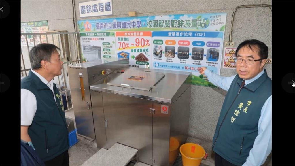 蔣萬安視察金華國中食安「測鹹度」 網友:美食評論員嗎