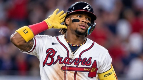 MLB(影)/費城人越噓他打越好!小阿庫尼亞例行賽狂虐死對頭 季後賽「突然神隱」