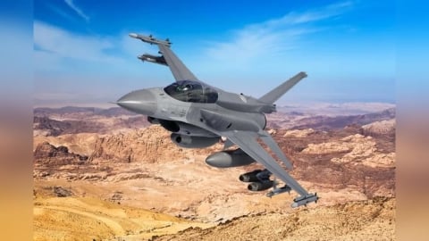 快訊/首批F-16 BLK70來了 國防部確定明早抵台
