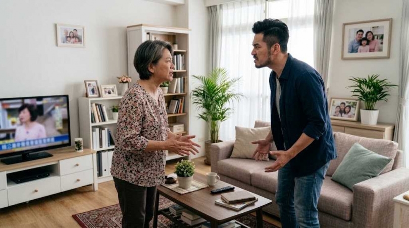 少子化讓許多家庭只剩下兩個甚至是一個孩子，父母容易不自覺將「一輩子的希望」、「房子以後是你的」等人生藍圖全壓在孩子身上。（示意圖／AI生成）
