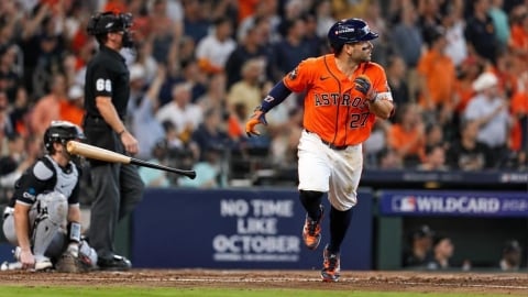 MLB(影)/「阿土伯」差1轟就登頂!奧圖維季後賽第28轟太空人出局破紀錄等明年