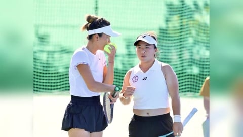 亞運／「台灣女雙」謝淑薇、梁恩碩直落二擊退哈薩克組合！挺進金牌戰盼爭本屆網球首金