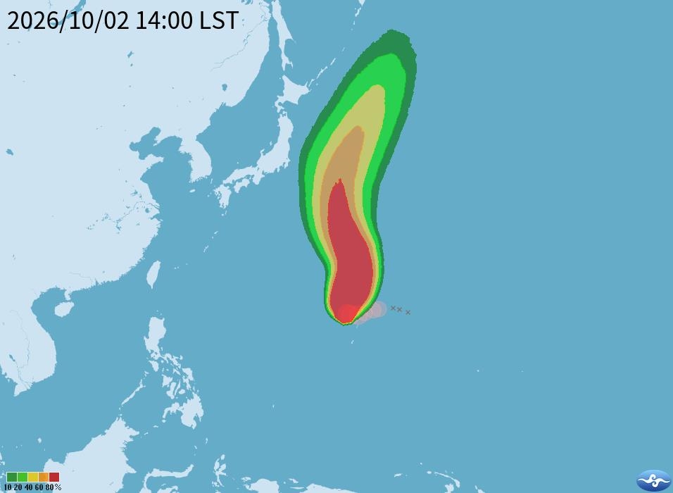 「彩雲」將90度大轉彎!颱風論壇點名「1地區」防大雨 下週出遊須留意