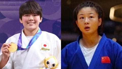 亞運柔道中國女將竟「死不鬆嘴」咬傷日選手!「心型齒痕」全被拍…超慘下場曝光