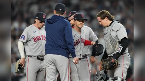 MLB(影)/才投70球就被換下場!紅襪先發投手葛瑞對總教練決定感到失望