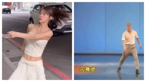 女神李多慧一招「浪子踢球」差點出事!拖鞋上演「閃身步」超尬畫面曝光