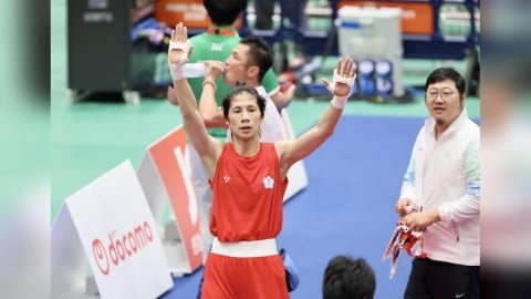 亞運/「台灣拳后」林郁婷5比0擊落中國女將楊成宇奪金!完成2連霸進帳台灣隊第4金