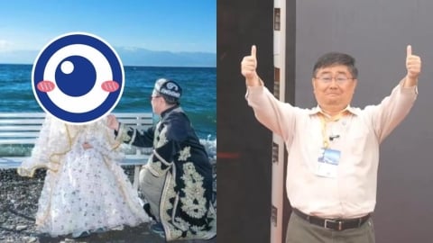 退役少校呂禮詩突喊:此生第二次!人在中國拍婚紗「同框放閃畫面」流出